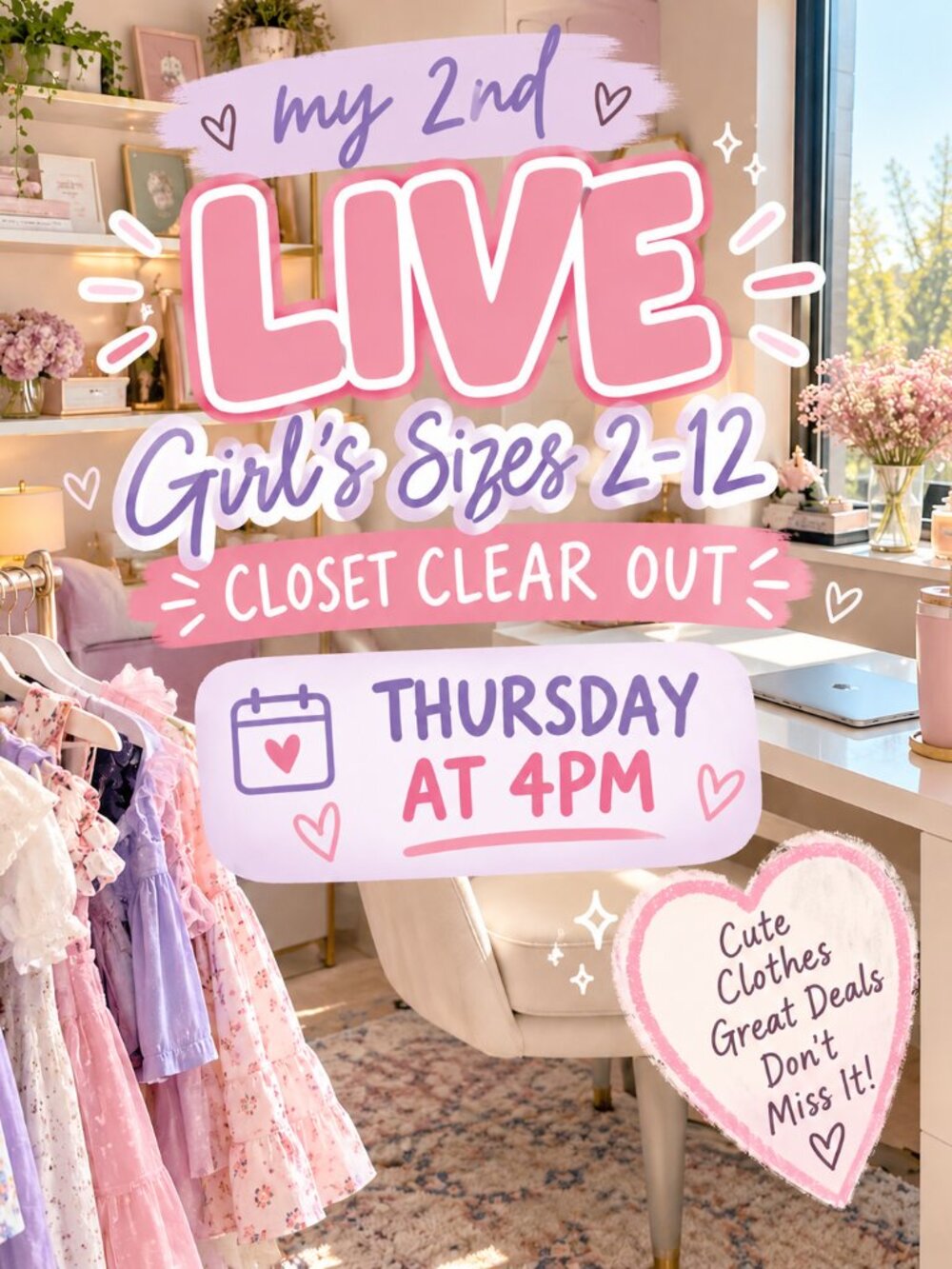 Girl's Closet Clear Out! Sizes 2-12